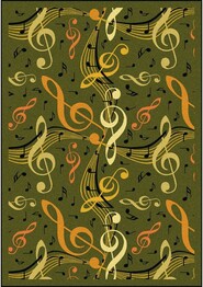 Joy Carpets Kid Essentials Virtuoso Green